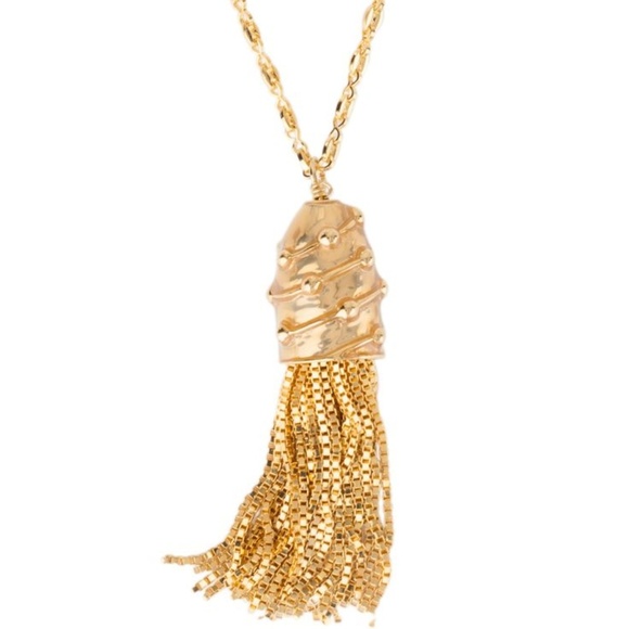 Lele Sadoughi Jewelry - Lele Sadoughi Constellation Tassel Necklace NWT